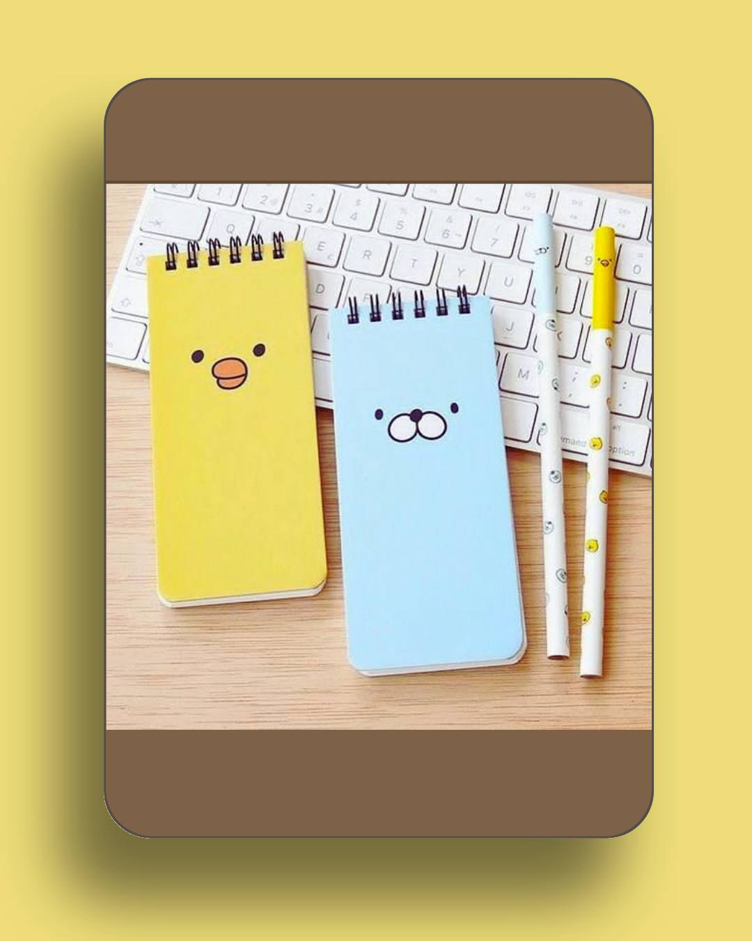 mini notebook with pen Pakistan, kawaii stationery mini set, cute pocket notebook, small notebook for students, kawaii note-taking set, portable stationery, kawaii office supplies