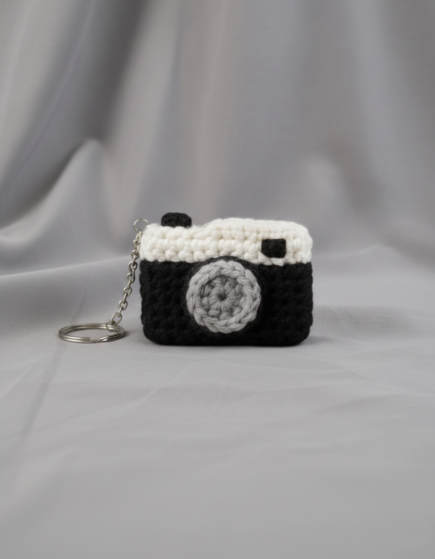 Camera Design Keychain