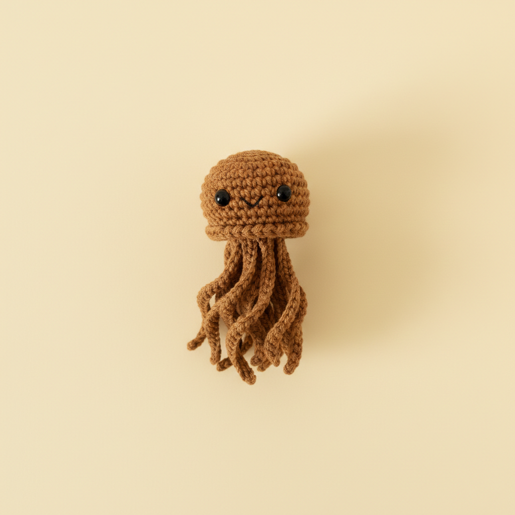 Jellyfish Design Crochet Toys
