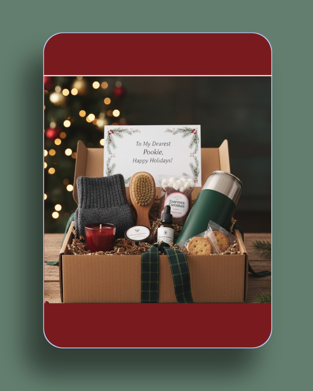 pookie gift box for him, gift box for boyfriend pakistan, curated gift set for men, insulated water bottle gift, beard care gift set, hair care accessory gift, handmade crochet muffler, chocolate gift box, biscuit gift set, aesthetic gift box for him, gift bundle for men pakistan, thoughtful gift box for him, gift hamper for him, cozy gift box for men, unique gift box pakistan