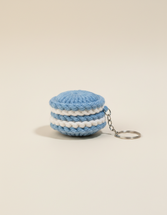 Oreo Cookie Design Crochet Keychains and Bagcharms