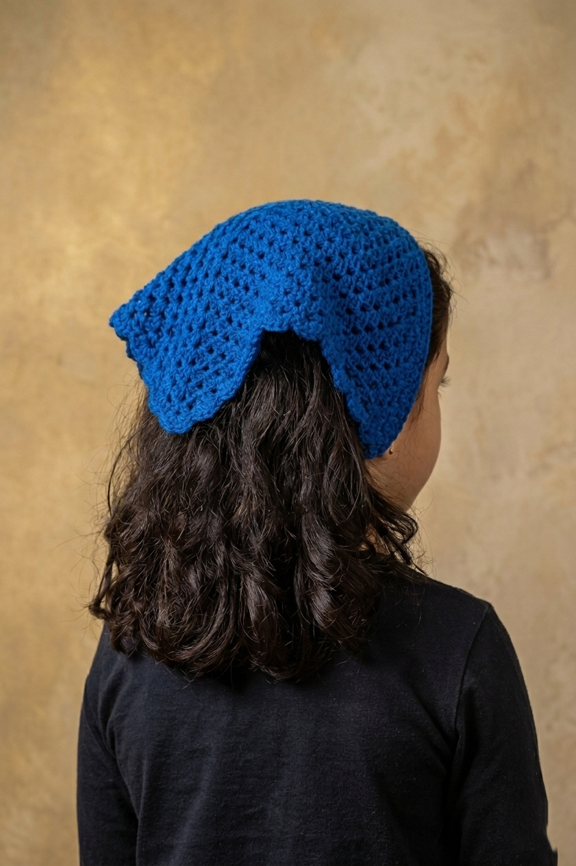 Crochet Hair Band Bandana