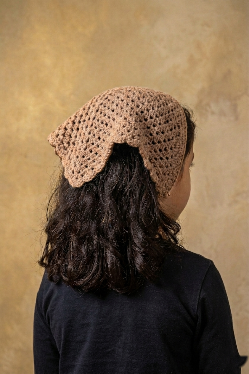 Crochet Hair Band Bandana