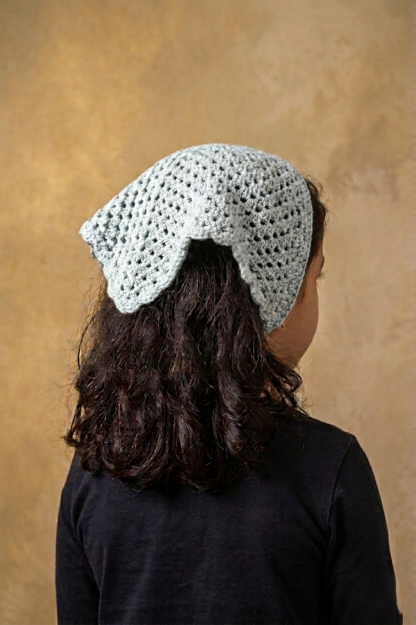 Crochet Hair Band Bandana