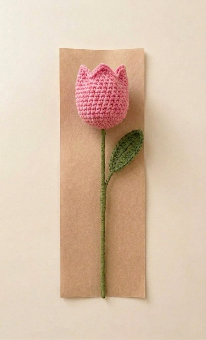 Crochet Tulip Flowers