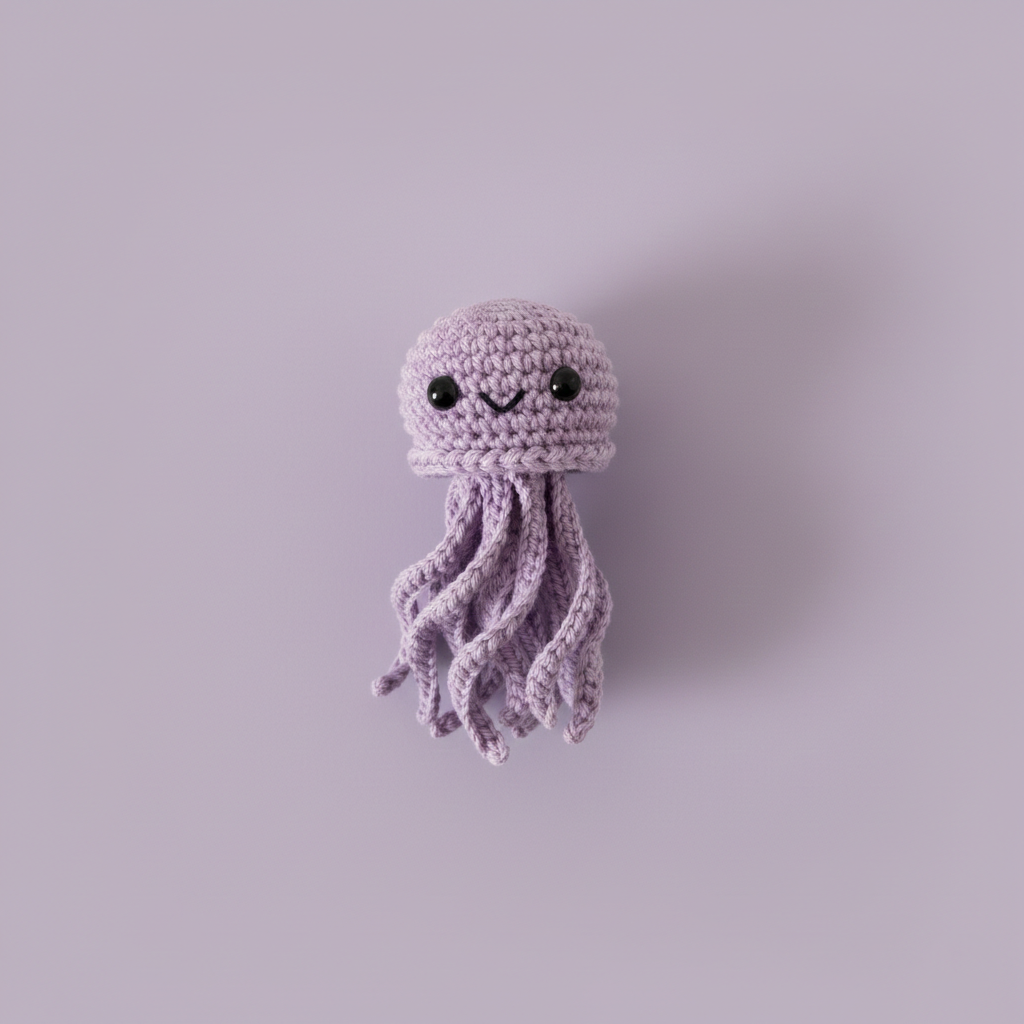 Jellyfish Design Crochet Toys