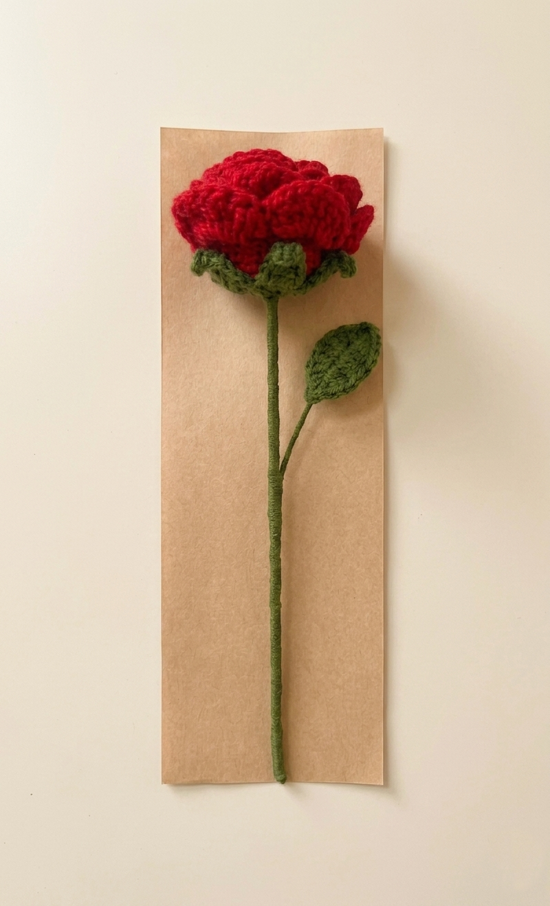 Crochet Rose Flowers