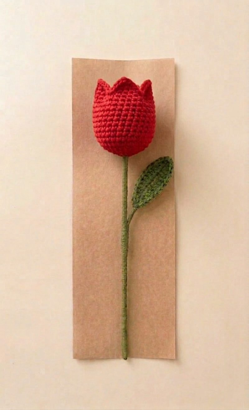 Crochet Tulip Flowers