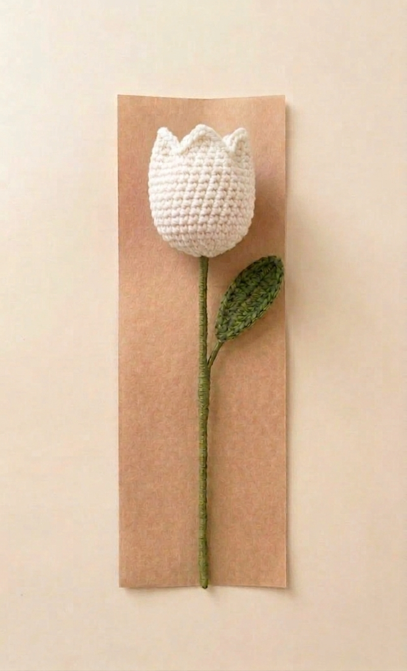 Crochet Tulip Flowers