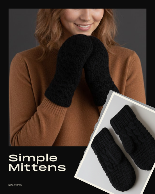 Simple Crochet Mittens