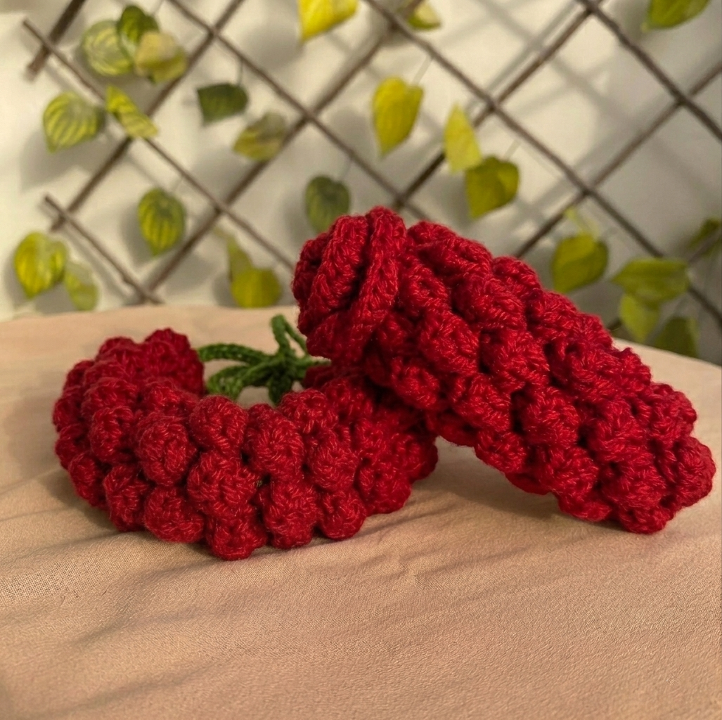 One Color Simple Crochet Gajra
