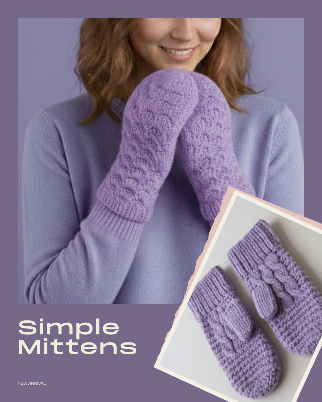 Simple Crochet Mittens
