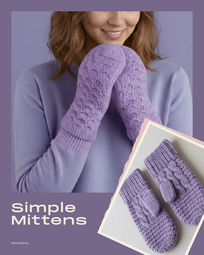 Simple Crochet Mittens