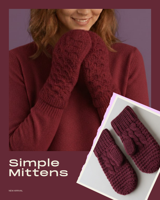 Simple Crochet Mittens