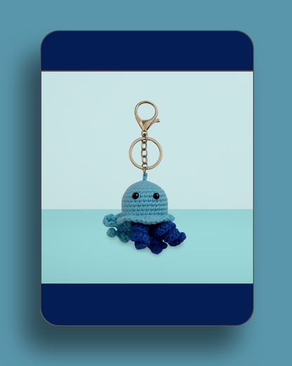 Plushie Design Handmade Crochet Keychain and Bag Charms