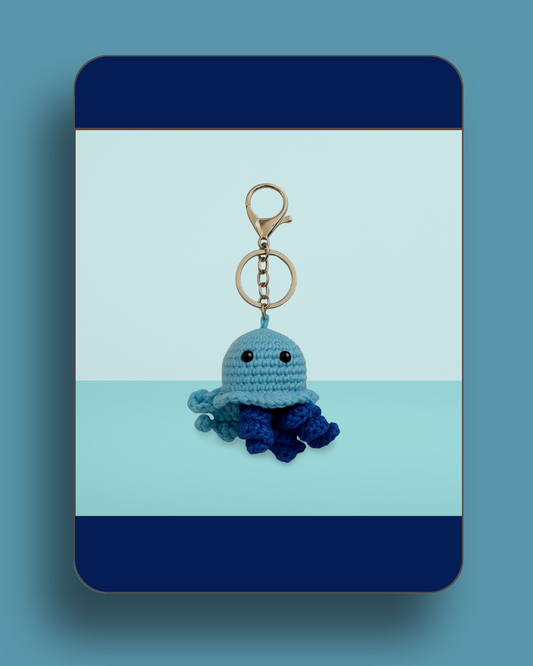 Plushie Design Handmade Crochet Keychain and Bag Charms