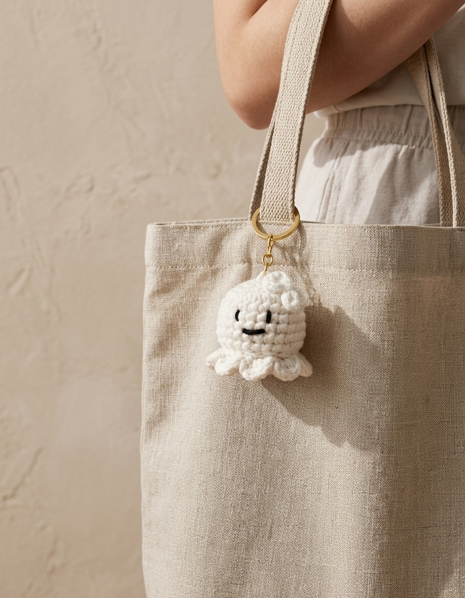 Ghost Design Keychain