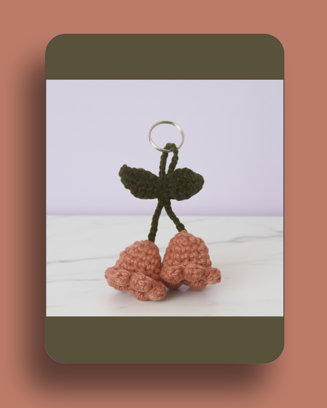 crochet tulip keychain, handmade crochet flower keychain, tulip bag charm, cute crochet keychain, aesthetic crochet accessory, crochet keychain pakistan, giftable crochet keychain, floral crochet accessory, handmade crochet gift, lightweight crochet keychain, crochet tulip charm, crochet bag accessory, unique crochet keychain, crochet flower keychain pakistan, playful crochet keychain