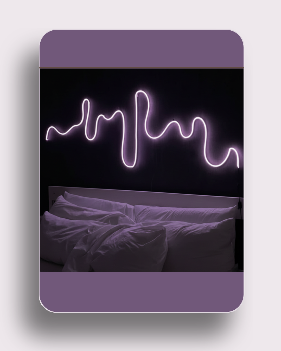 aesthetic LED light, bendable LED lamp, flexible desk light, room decor light Pakistan, study table LED light, soft ambient lighting, aesthetic desk accessories, LED light for setup