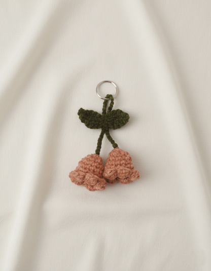 Bell Flower Crochet Keychains and Bagcharms