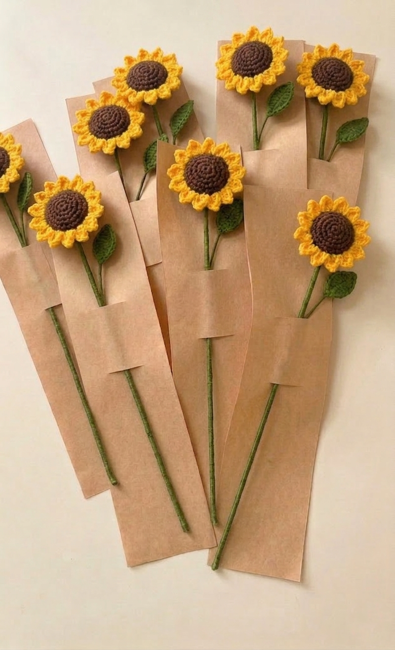 Crochet SunFlowers