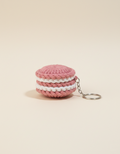 Oreo Cookie Design Crochet Keychains and Bagcharms