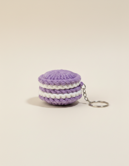 Oreo Cookie Design Crochet Keychains and Bagcharms