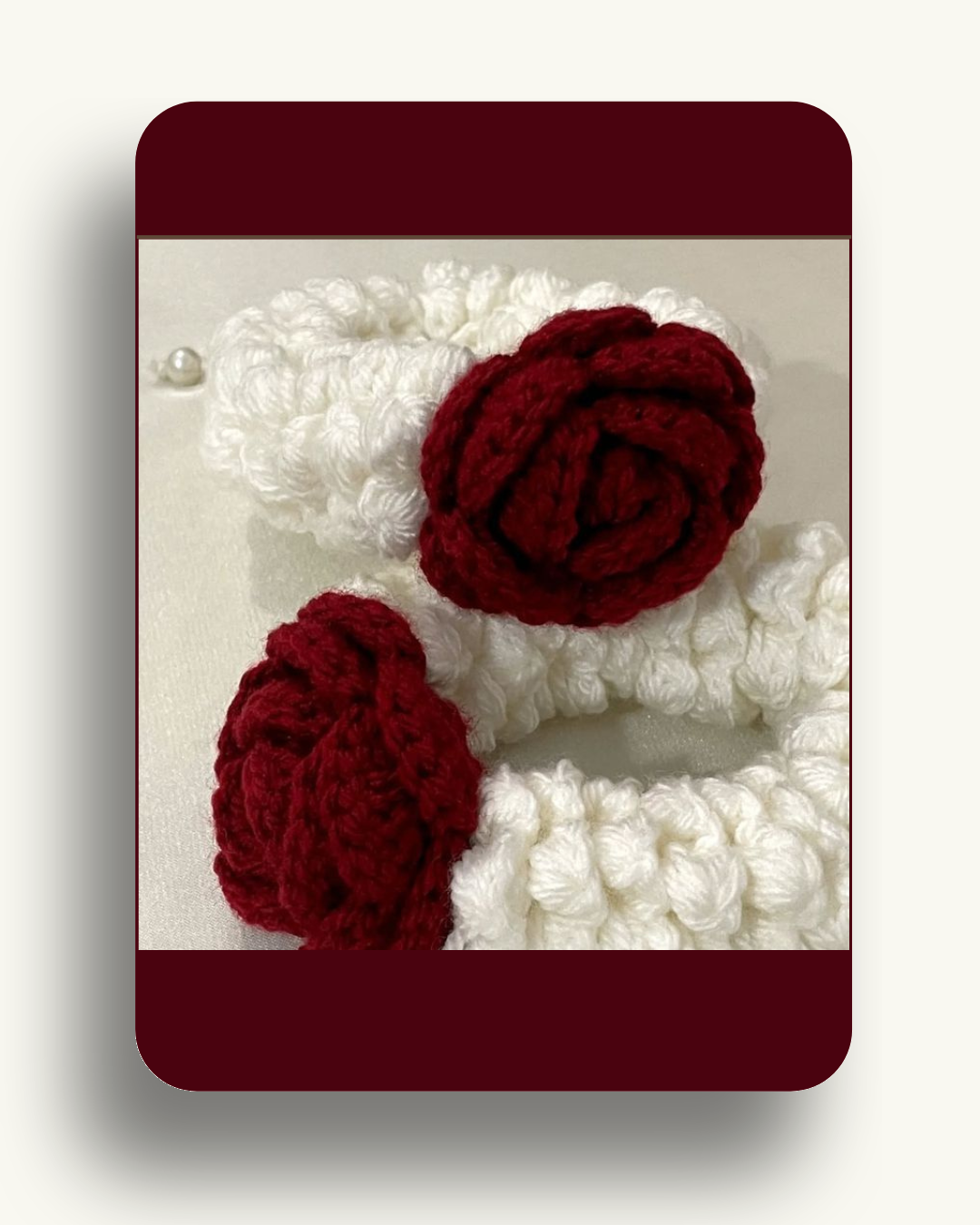 crochet gajras pakistan, handmade crochet gajras, crochet hair accessories, gajras for women, pink crochet gajra, white crochet gajra, black crochet gajra, red crochet gajra, yellow crochet gajra, white and black crochet gajra, festive hair accessories pakistan, lightweight crochet gajras, handmade hair accessories, crochet gajra for gifting, crochet floral hair accessory, aesthetic hair accessories pakistan, traditional crochet gajras, colorful crochet gajras, hair accessories for women pakistan