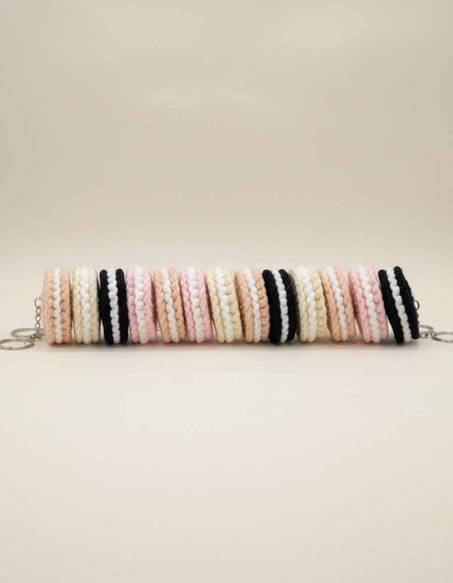 Oreo Cookie Design Keychain