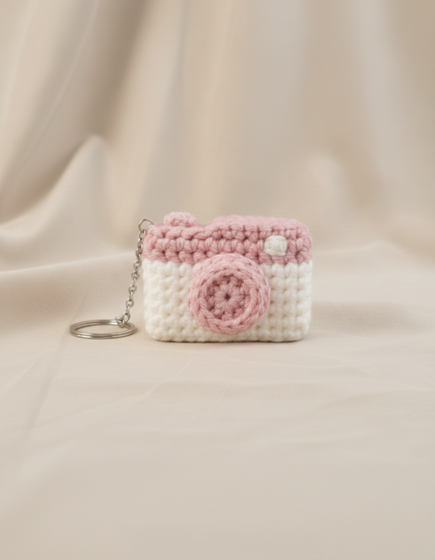 Camera Design Keychain