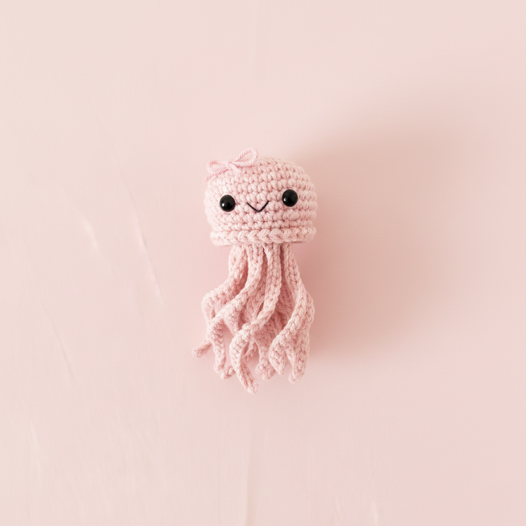 Jellyfish Design Crochet Toys