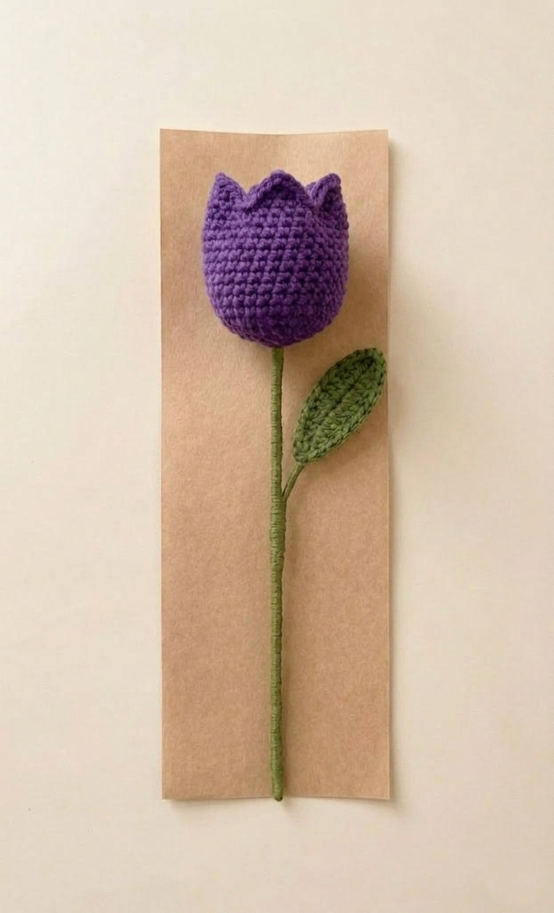 Crochet Tulip Flowers