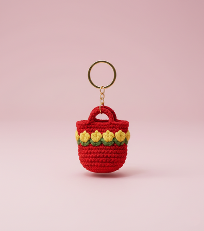 Mini Bag  Design Crochet Keychains and Bagcharms