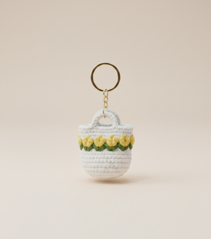 Mini Bag  Design Crochet Keychains and Bagcharms
